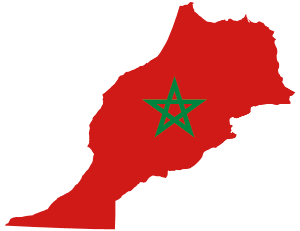 Carte du Maroc